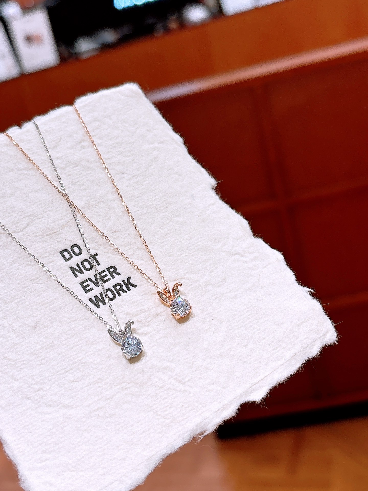 幻想的925シルバーネックレスゴールド プロポーズ