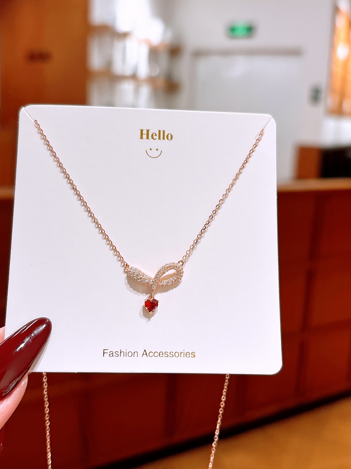 Allergiearmes Silber Kette Ultra minimalistisch Geschenk für beste Freundin