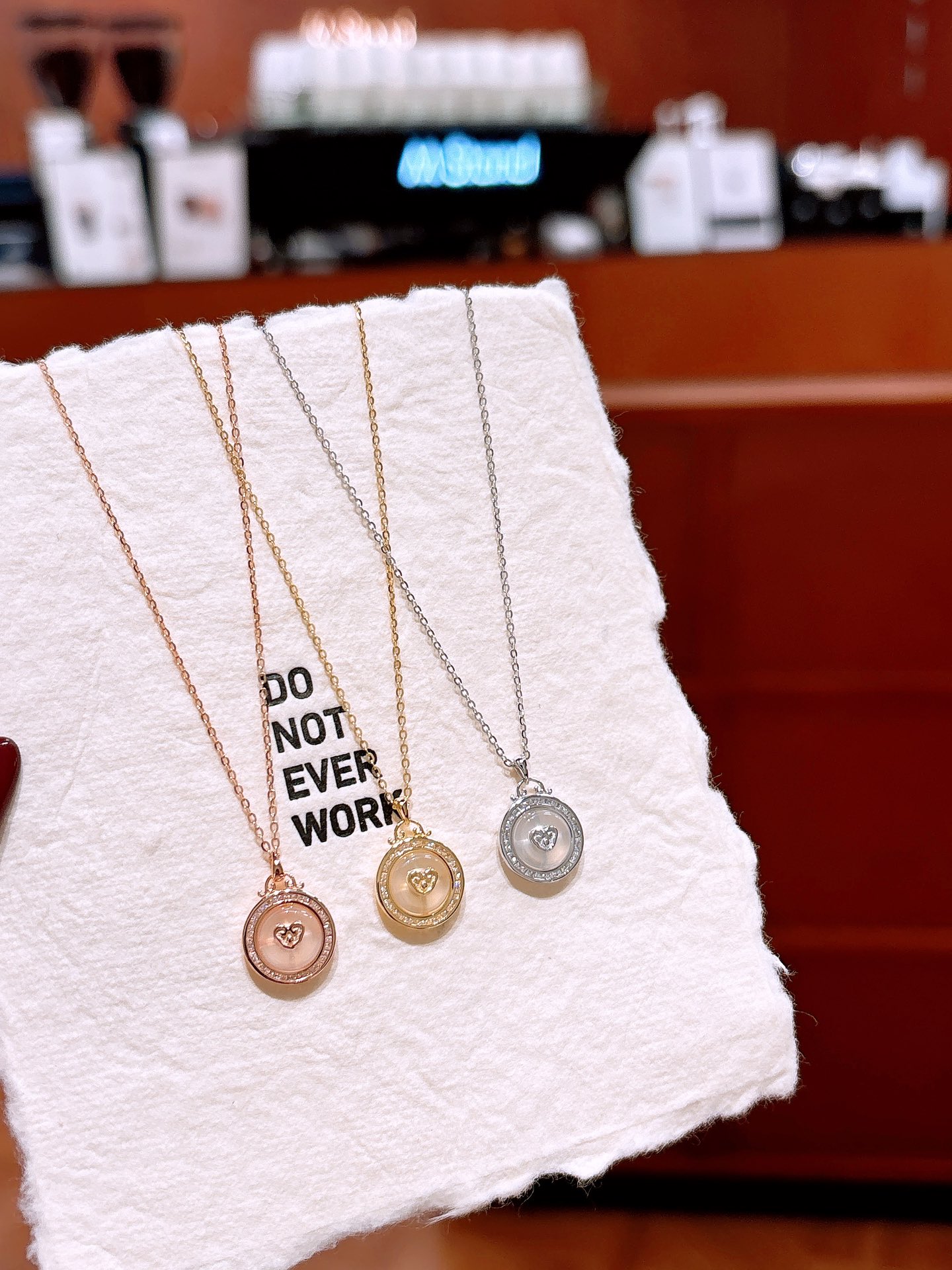 925 Silver Necklace Artistic Office Silver