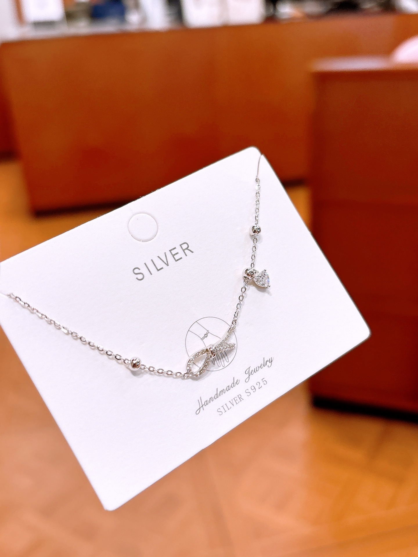 精巧純銀ブレスレットシルバー 通勤