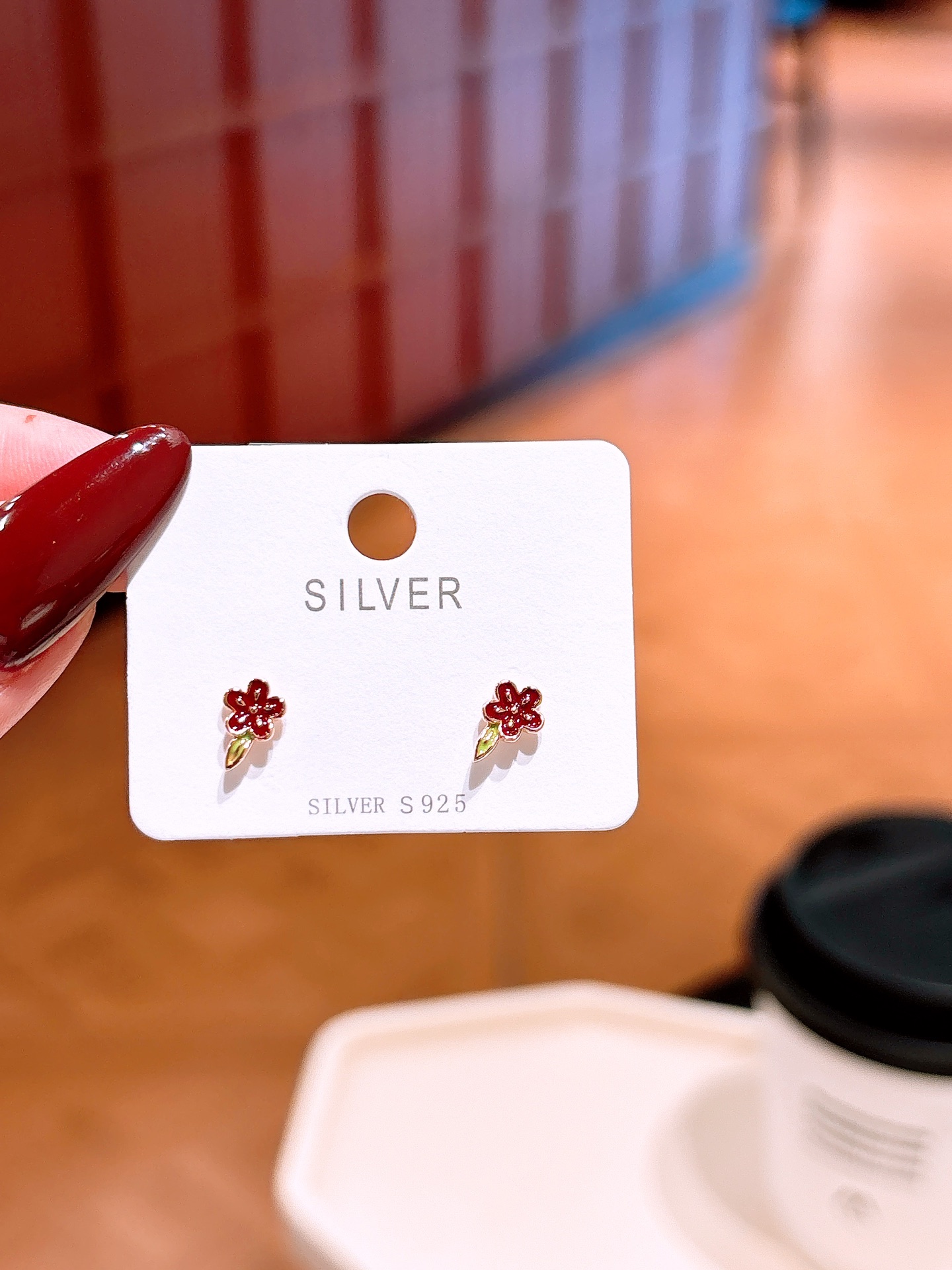 S925 Sterlingsilber Ohrringe Süß Alltag Gold