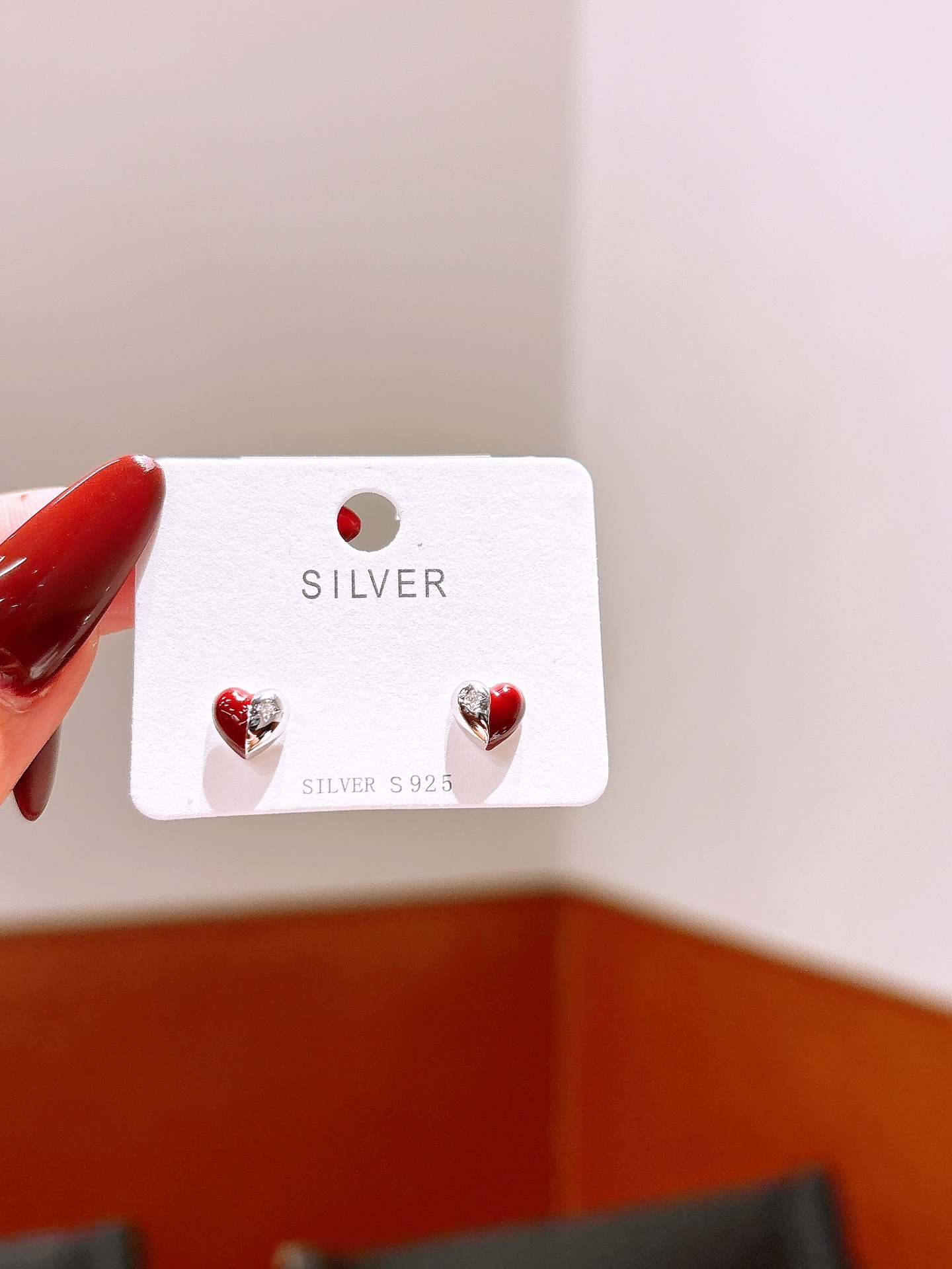 High Polish Silver Earrings Dainty New Year Silver