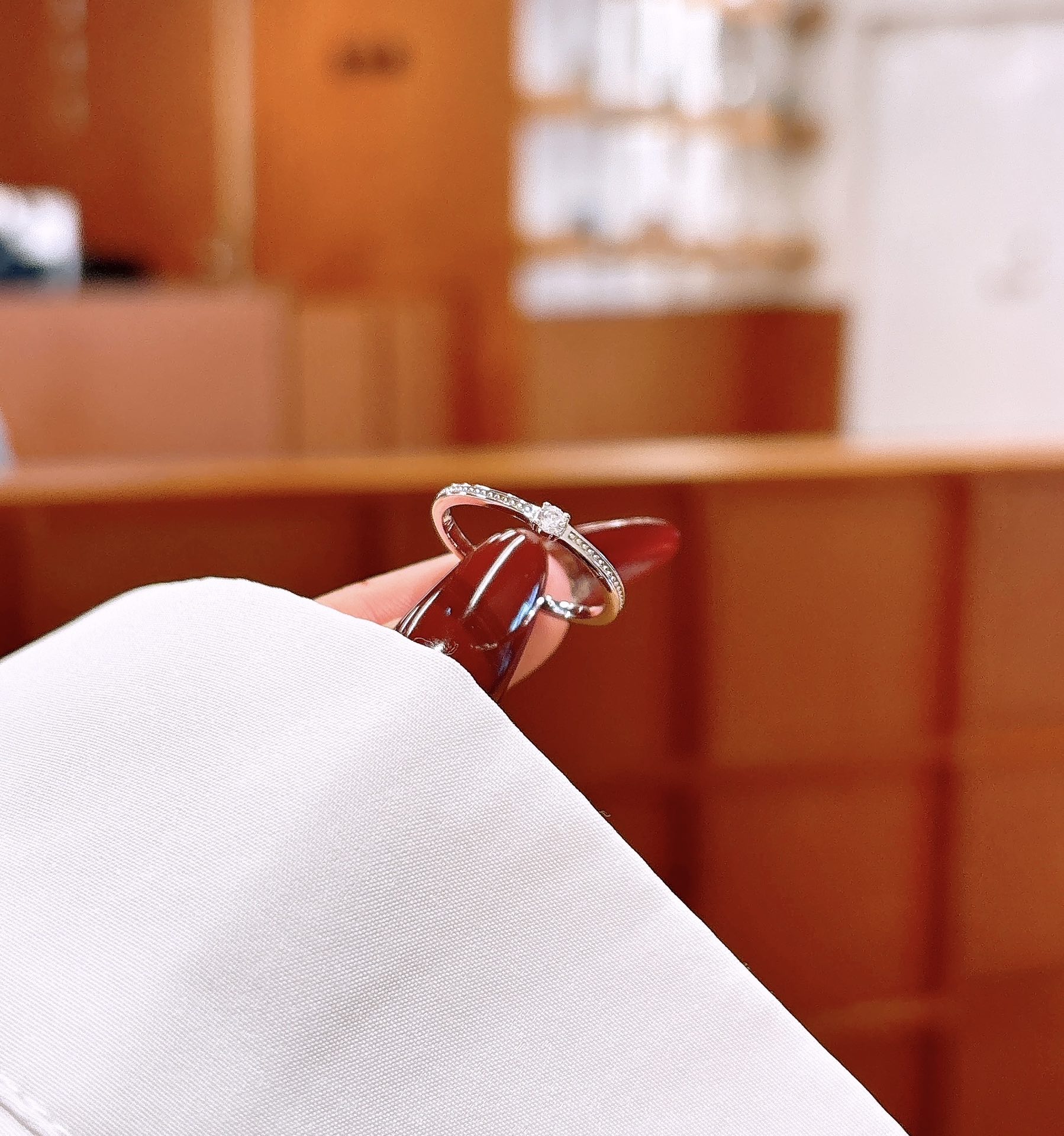 ラグジュアリーアレルギー対応シルバーリングシルバー 先生の日