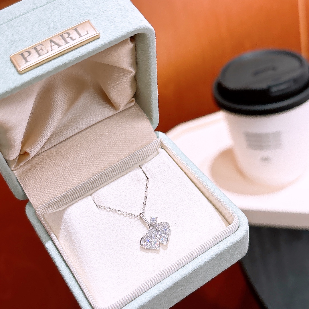 Allergiearmes Silber Moissanit Kette Mädchenhaft Arbeitsplatz Silber