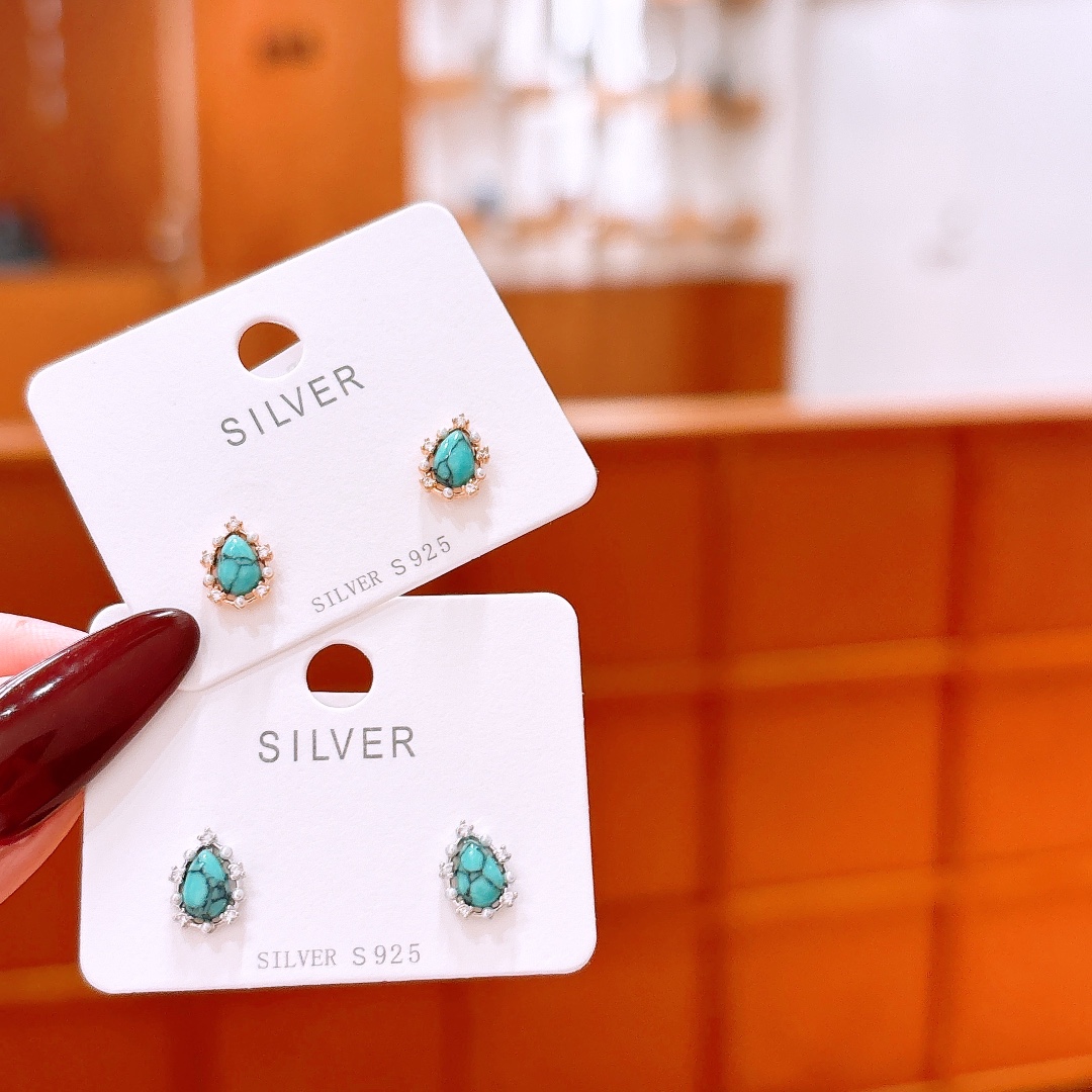 Low Allergy Silver Earrings Sweet Workplace Gold