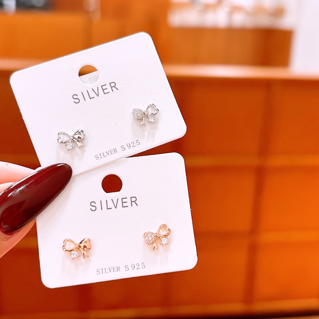 S925 Sterling Silver Earrings Forest Self-love Silver