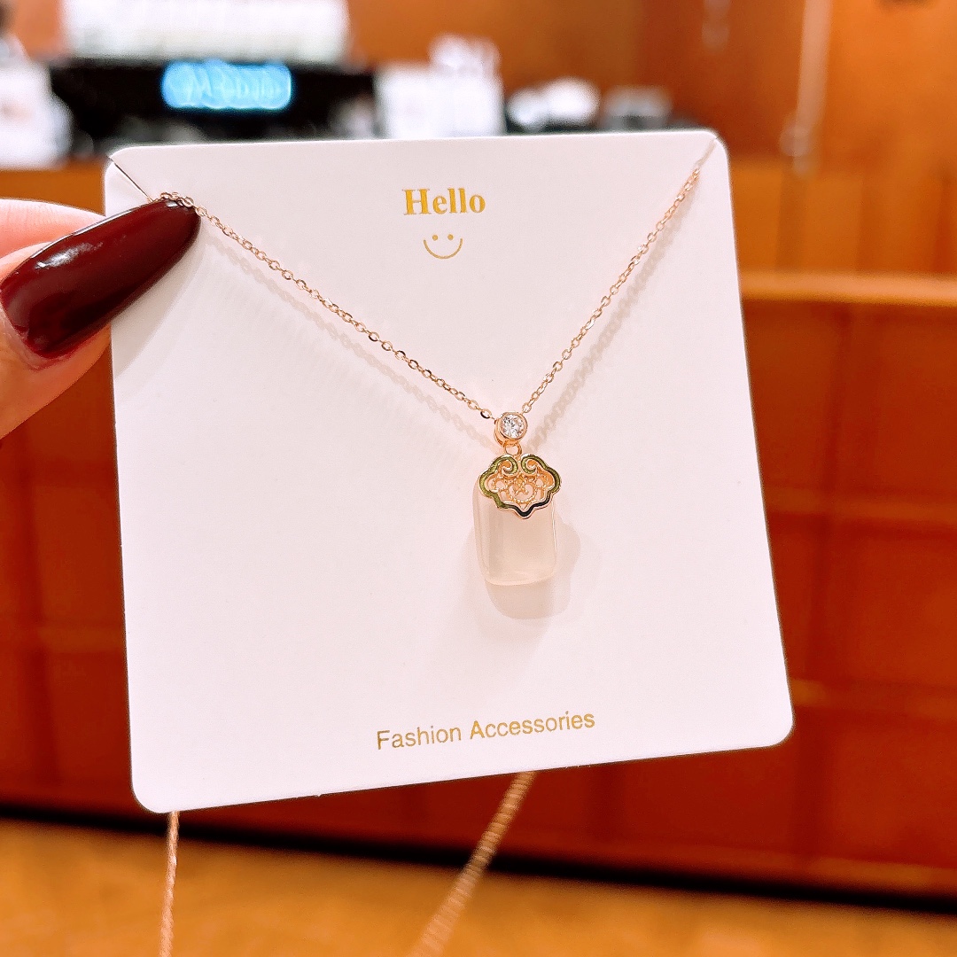 High Polish Silver Necklace Dainty Wedding Gold