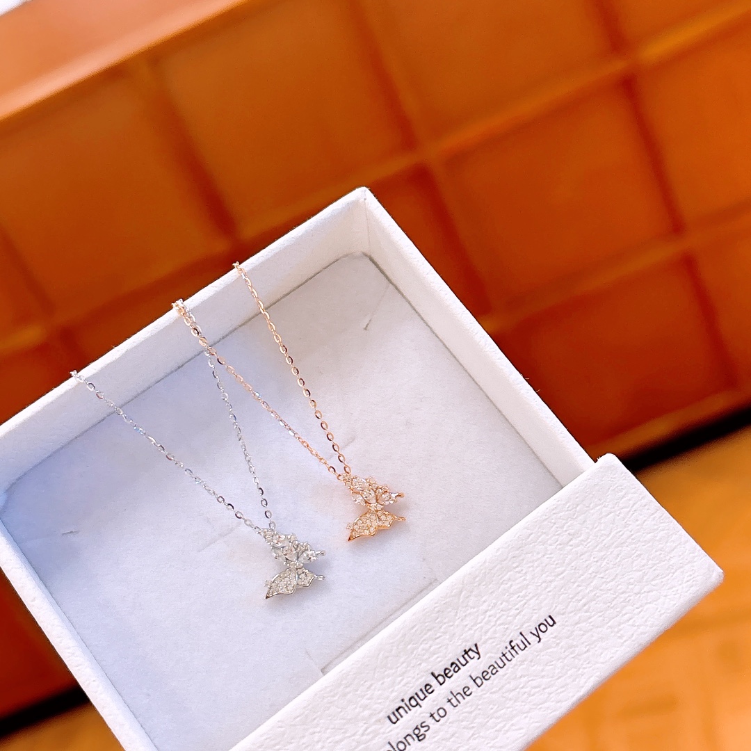 幻想的ニッケル無添加銀ネックレスシルバー 自分へのご褒美