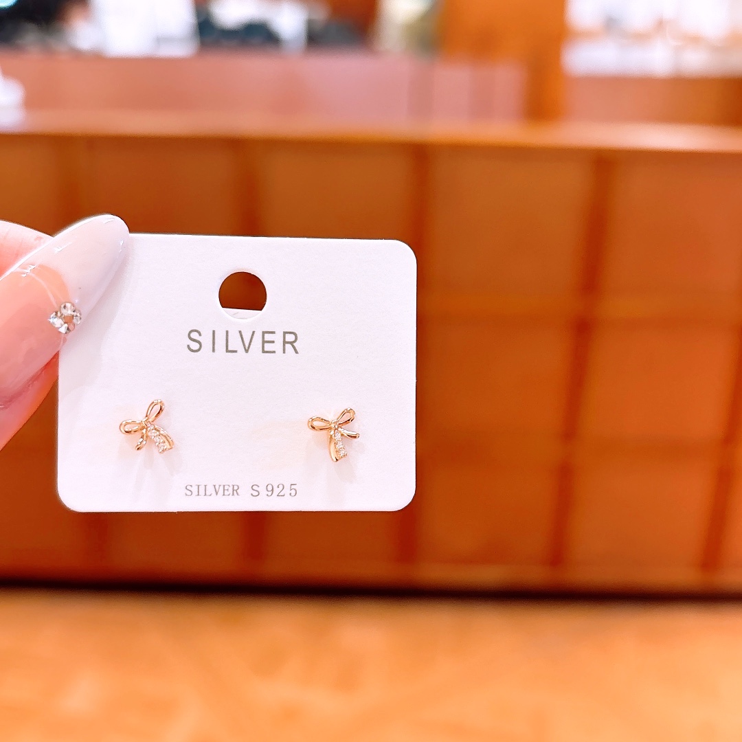 925 Silver Earrings Chic Confession Silver