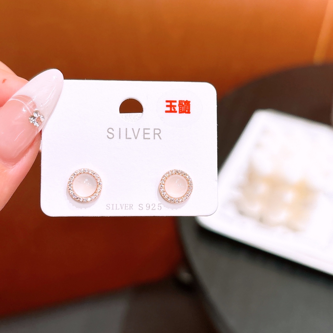 Nickel Free Silver Earrings Dainty Office Silver