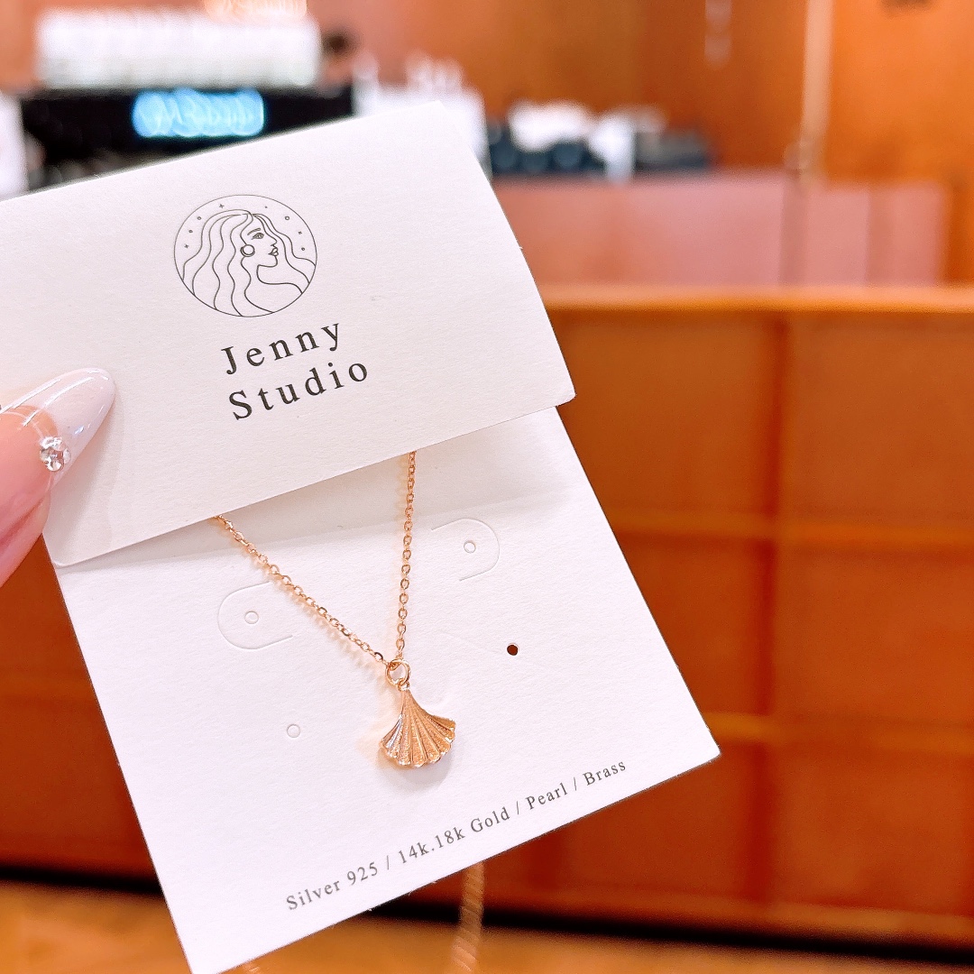 Solid Silver Necklace Minimalist Party Silver