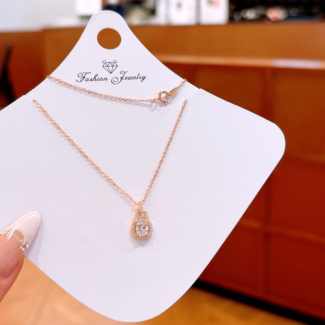 Solid Silver Necklace Playful Proposal Silver