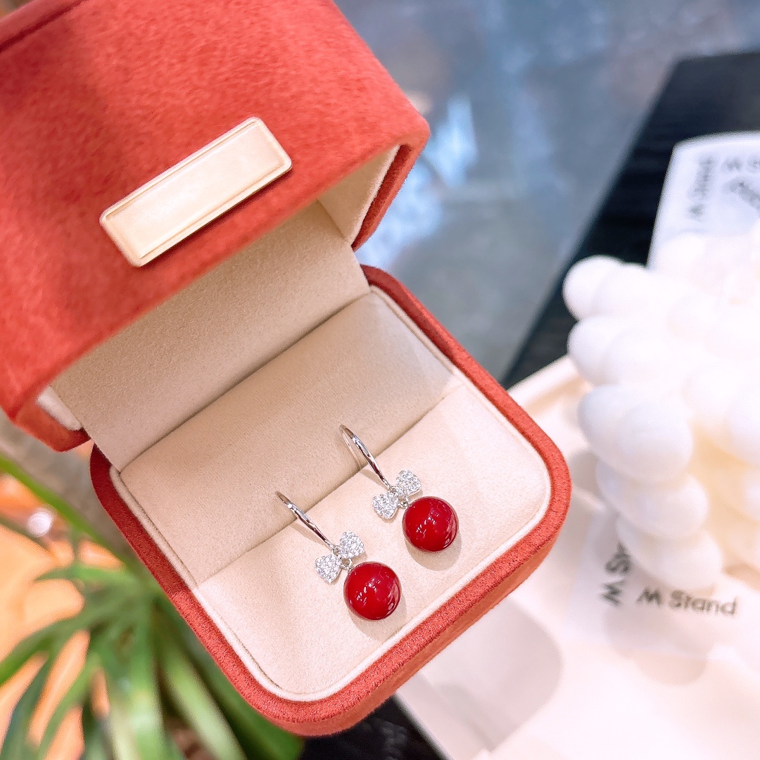 Fine Silver Drop & Thread Earrings Fresh Travel Gold