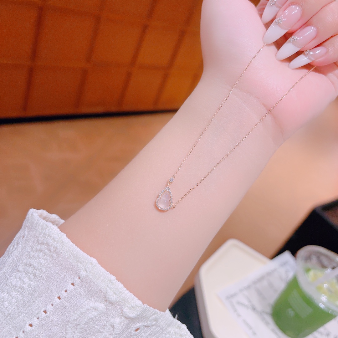 Low Allergy Silver Necklace Sweet Confession Gold