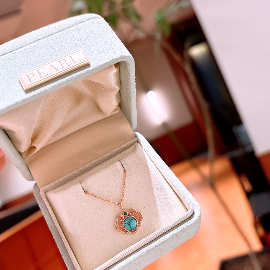 ユニーク純銀ネックレスシルバー 母の日