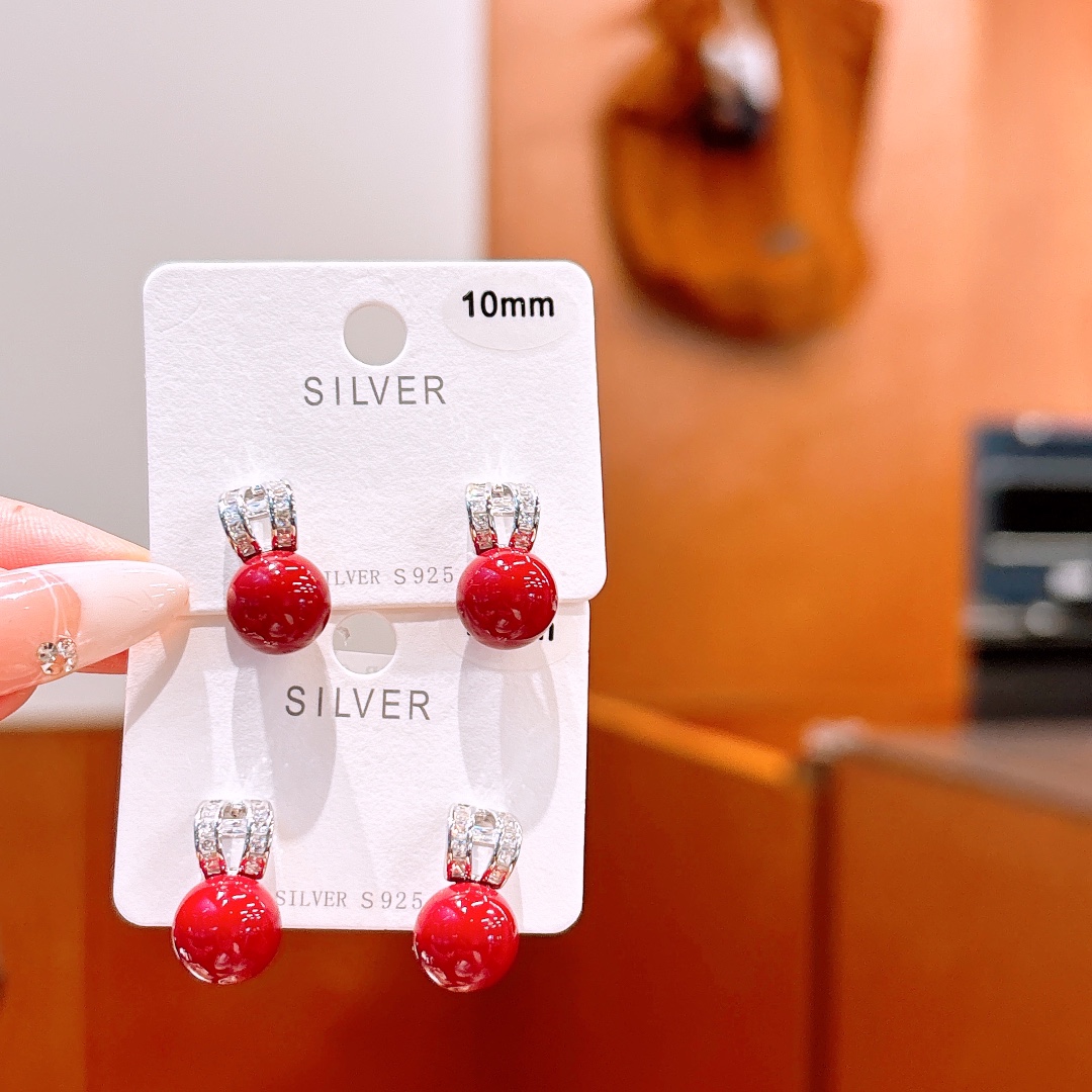 Low Allergy Silver Earrings Delicate Annual Party Gold