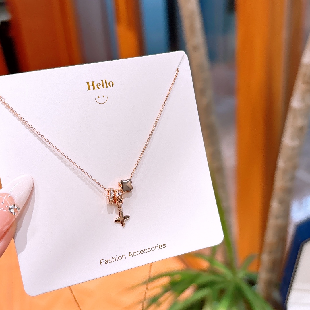 S925 Sterlingsilber Kette Zart Alltag Silber