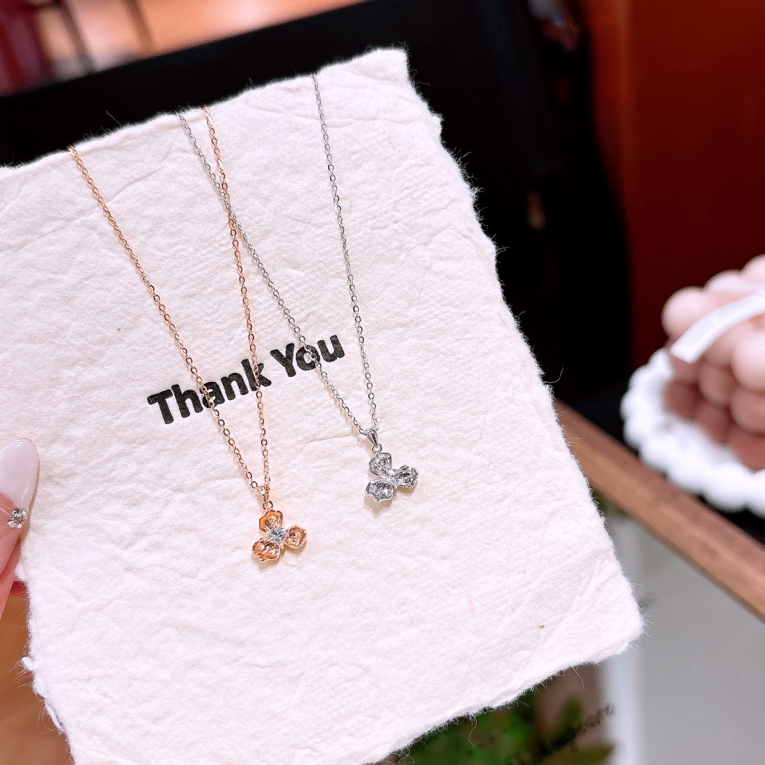 エレガントS925スターリングシルバーネックレスシルバー 記念日