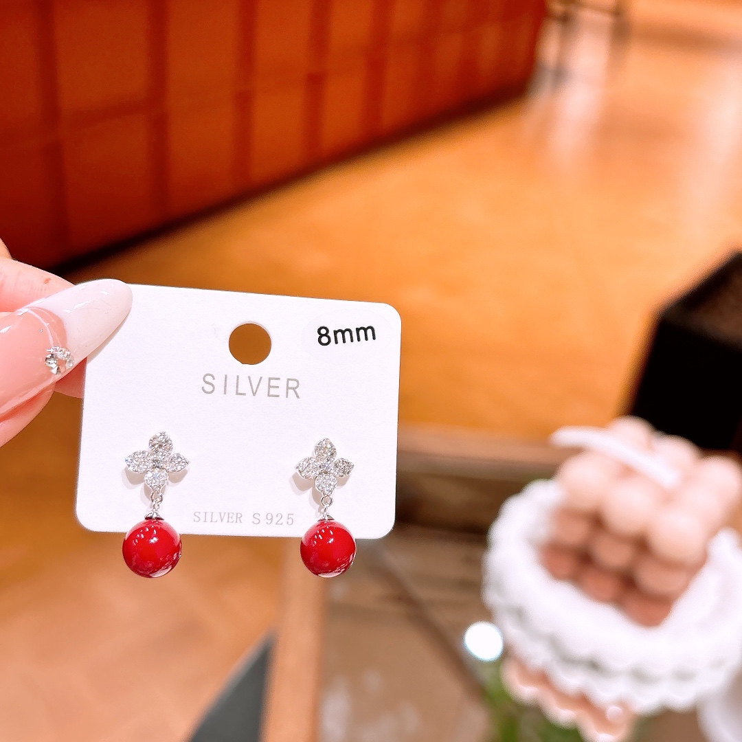 925 Silber Ohrringe Französisch Abschluss Silber