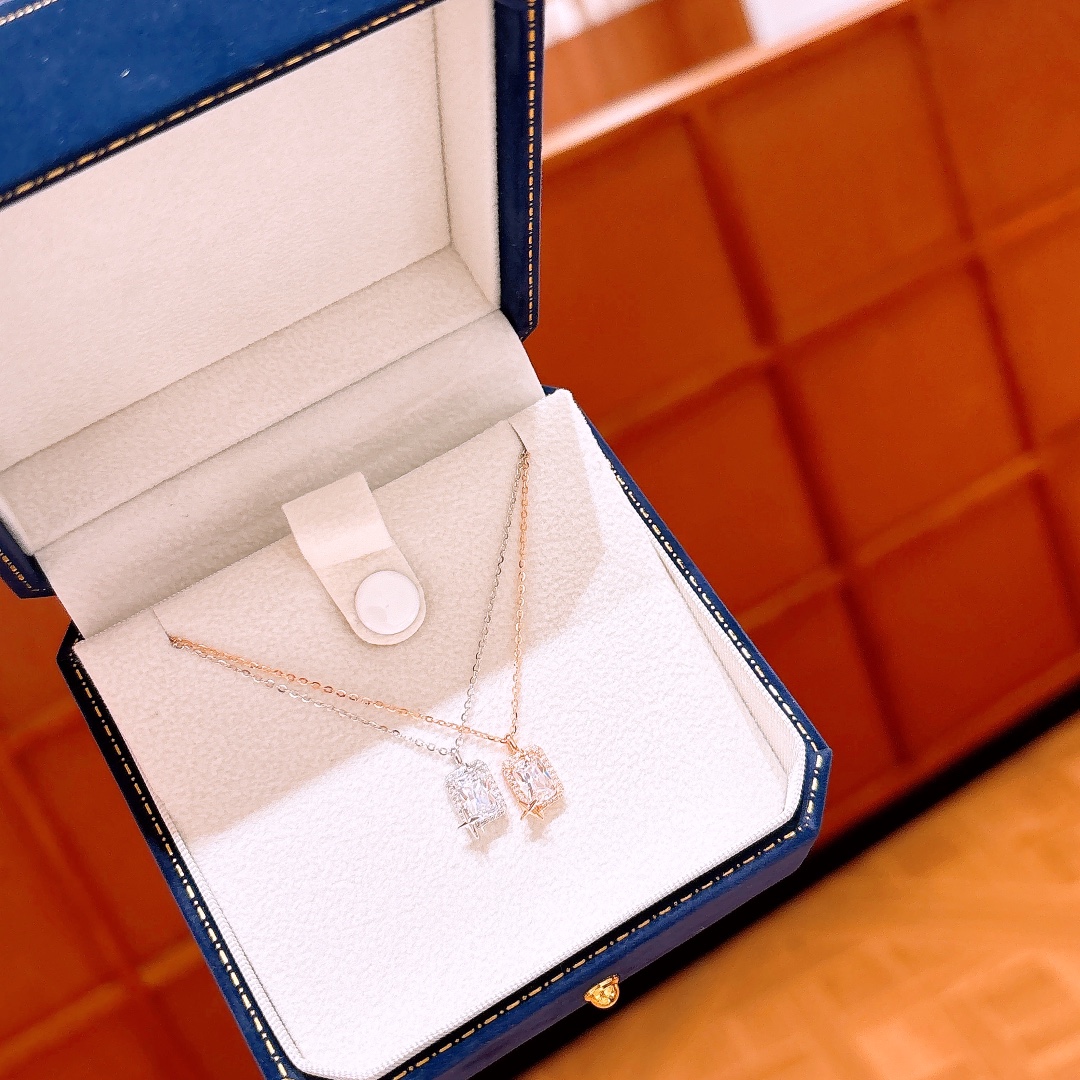 925 Silver Earrings & Necklace Set Ethereal Christmas Silver