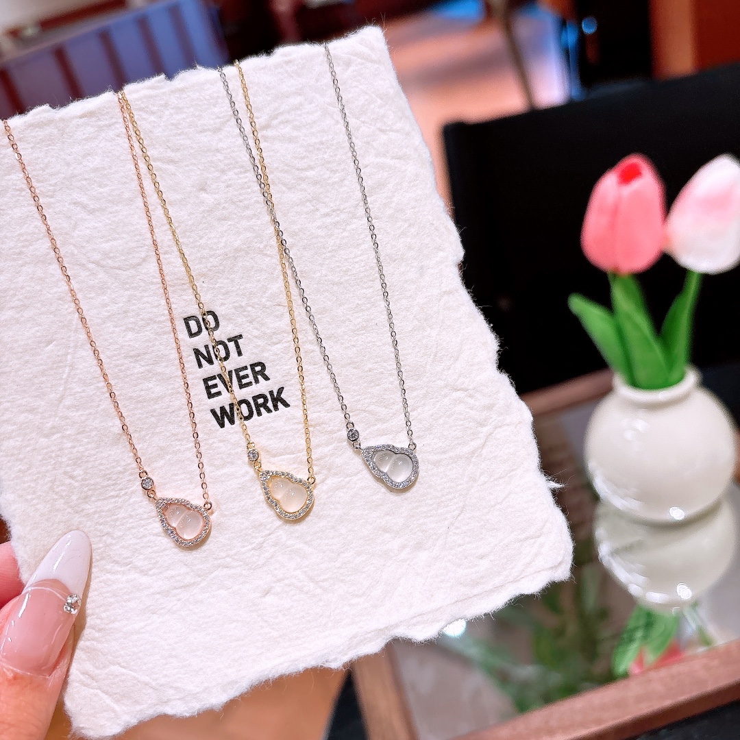 High Polish Silver Necklace Korean Style Everyday Wear Gold