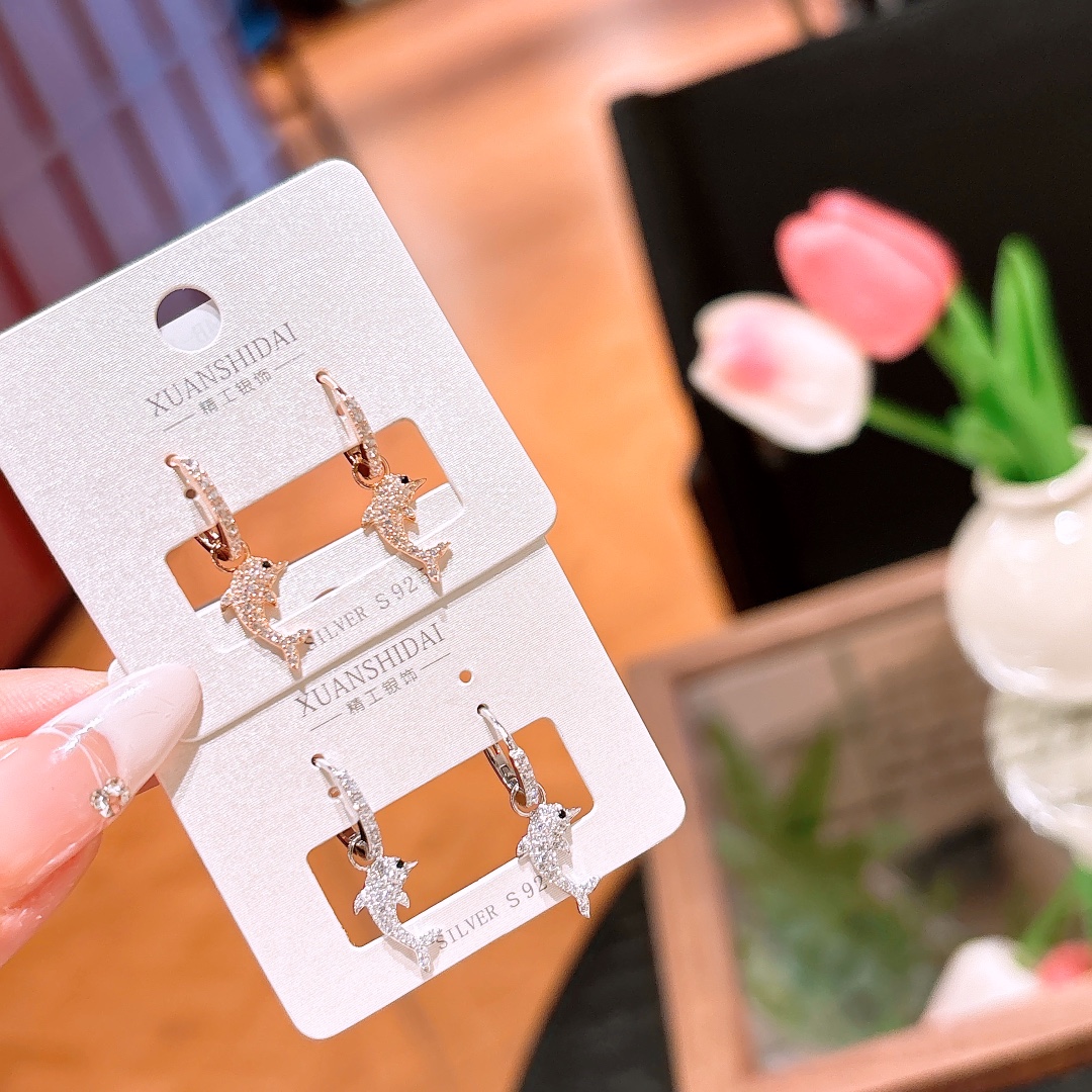 Fine Silver Ear Cuffs French Father's Day Gold