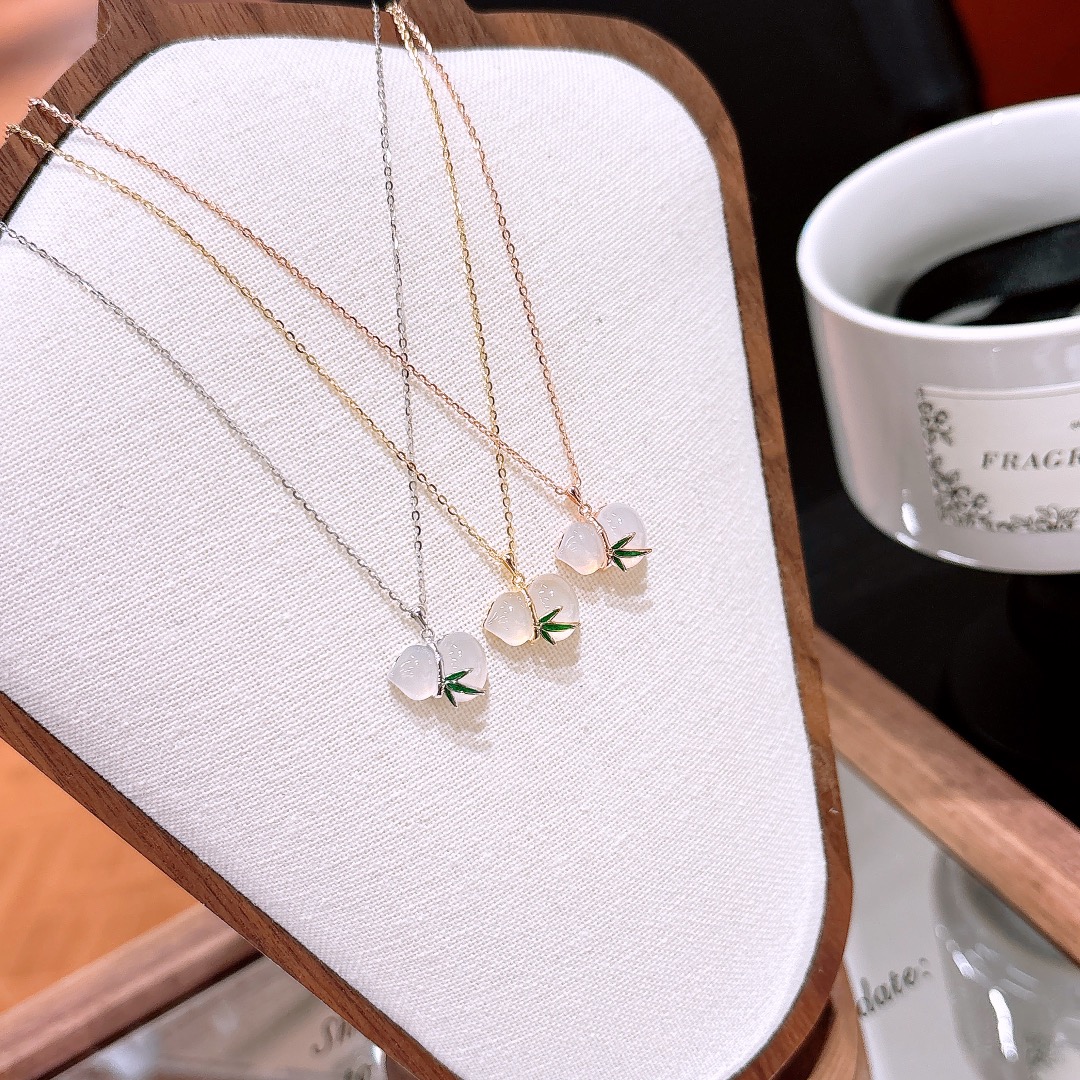 925 Silver Necklace Premium Self-love Gold