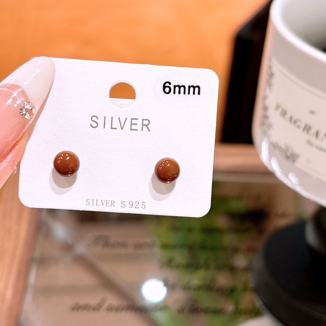 Fine Silver Earrings Chic Wedding Favor Silver