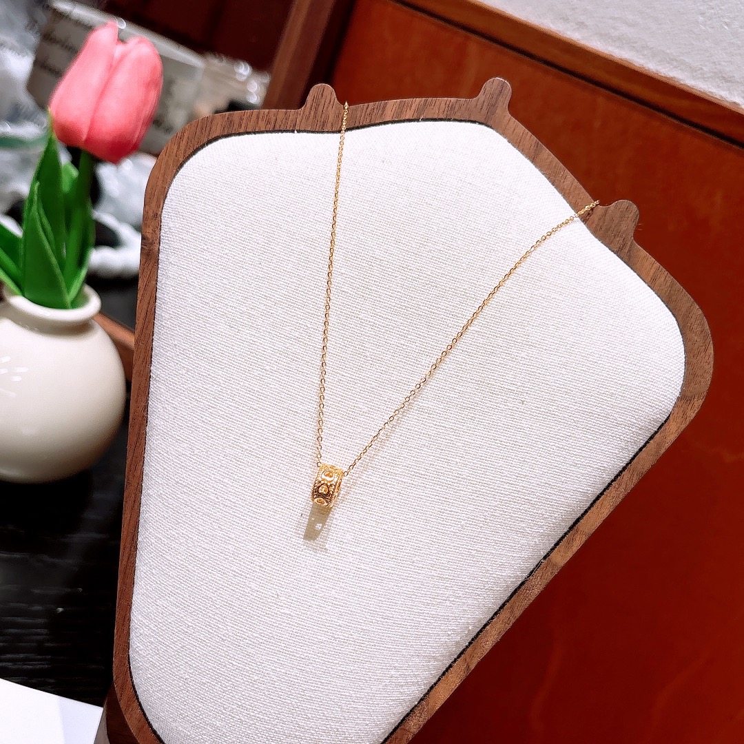 Nickel Free Silver Necklace Soft Party Gold