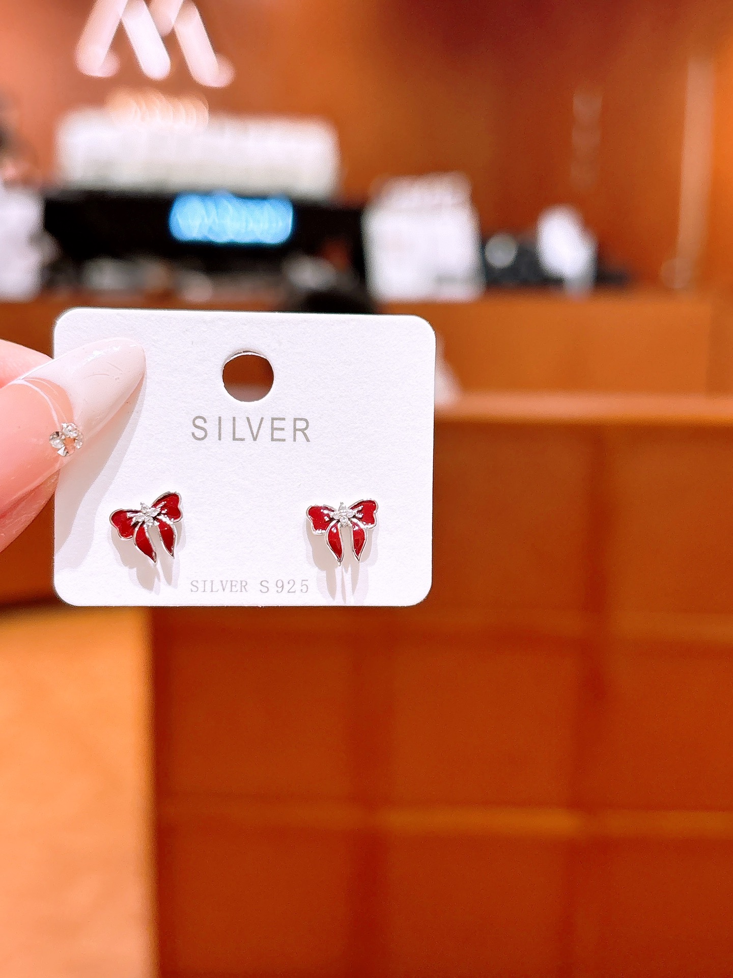 High Polish Silver Earrings Ethereal Self-love Silver