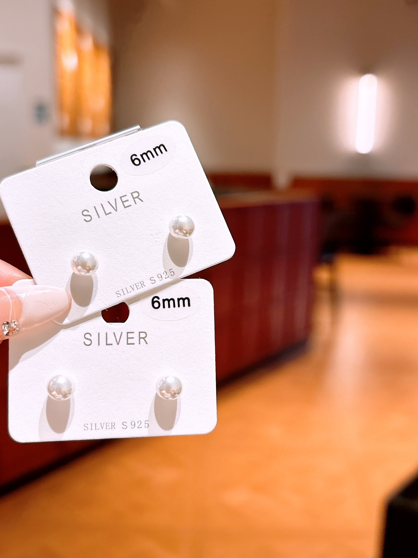 925 Silver Earrings Pure Birthday Silver