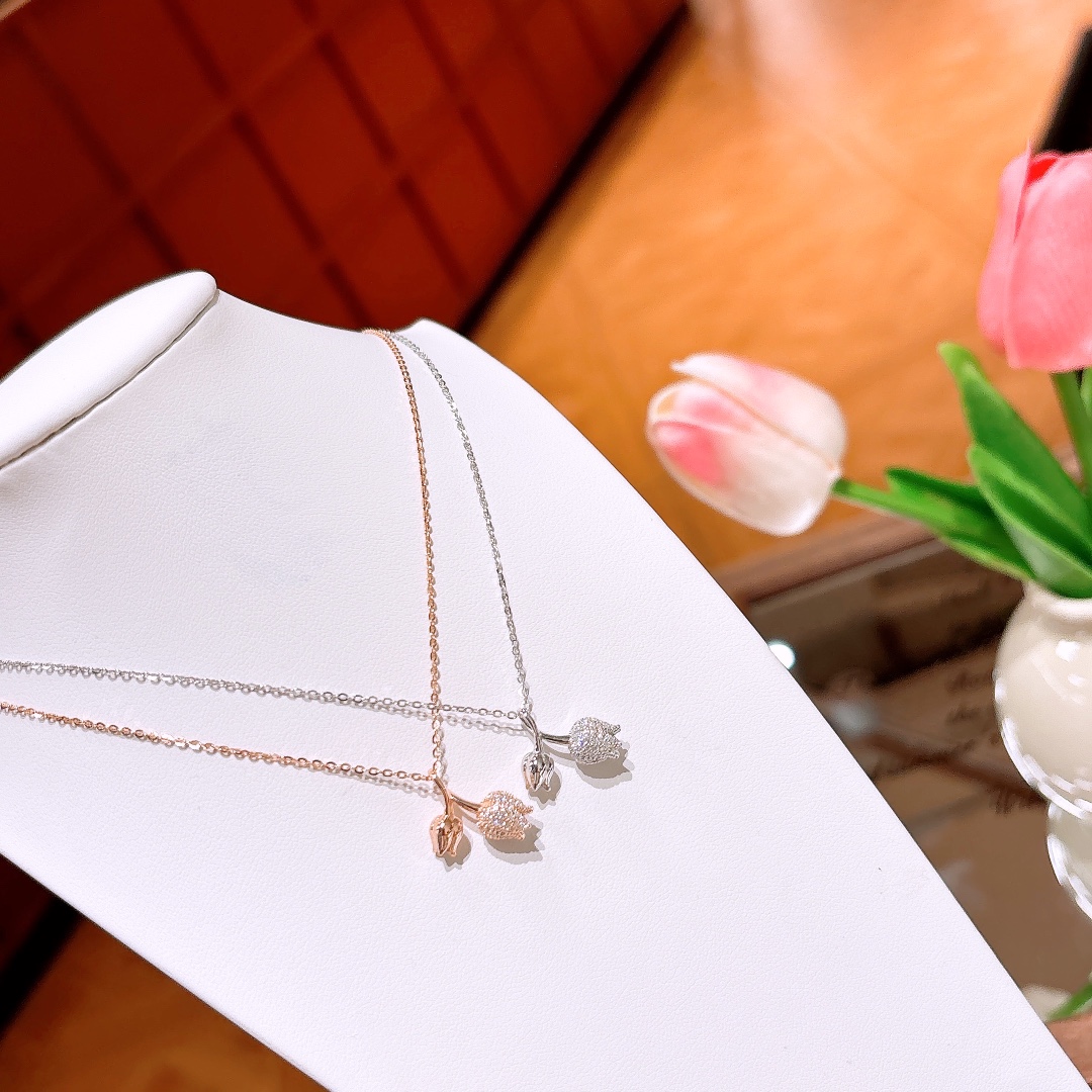 Solid Silver Earrings & Necklace Set Playful Father's Day Gold