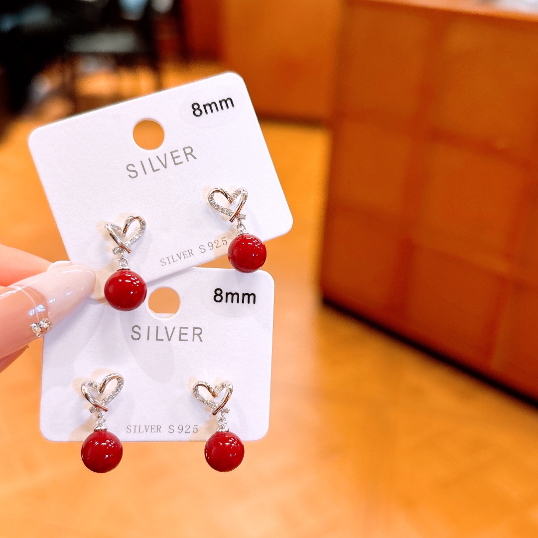 Hypoallergenic Silver Earrings Sweet Gift for Her Gold