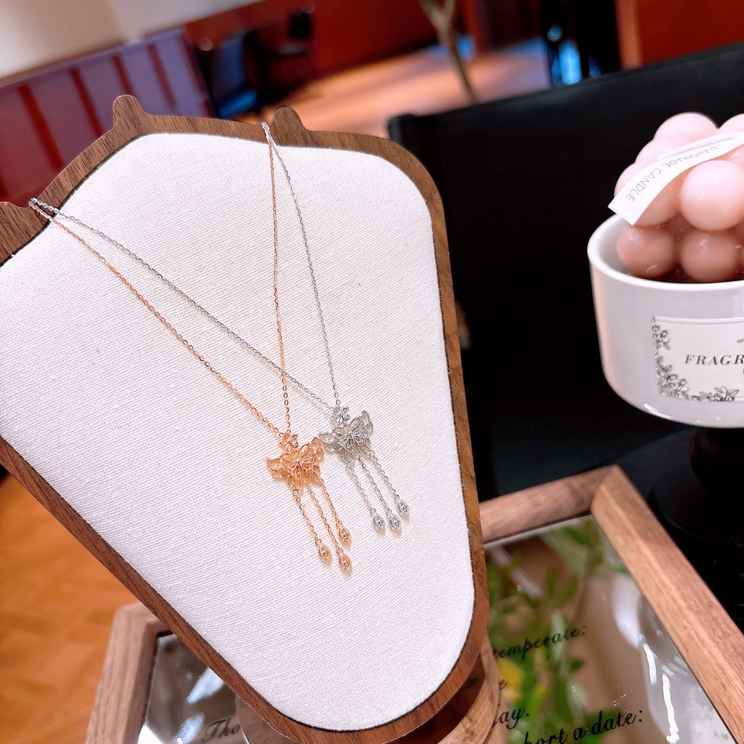 Nickel Free Silver Necklace Pure Teacher's Day Gold