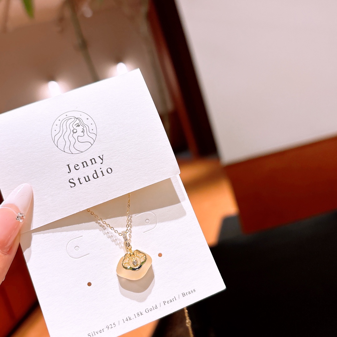 S925 Sterling Silver Necklace Light Luxury Date Night Silver