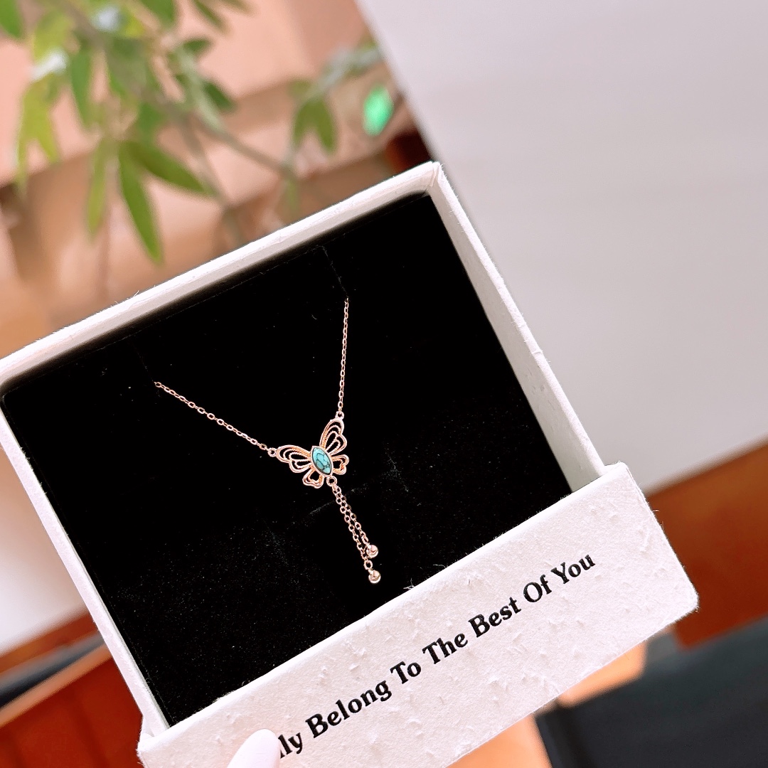 Low Allergy Silver Necklace Sweet & Cool Christmas Silver