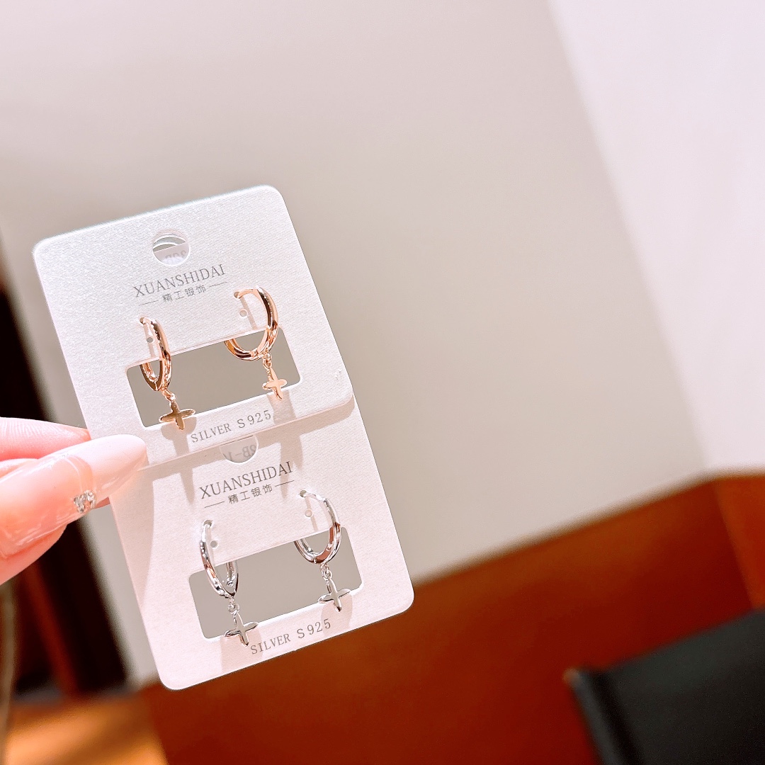 Hypoallergenic Silver Ear Cuffs Ultra Minimal Proposal Silver