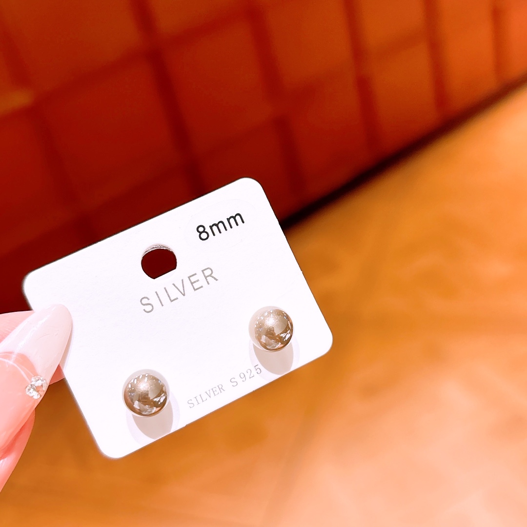 Low Allergy Silver Earrings Artistic Gift for Her Gold