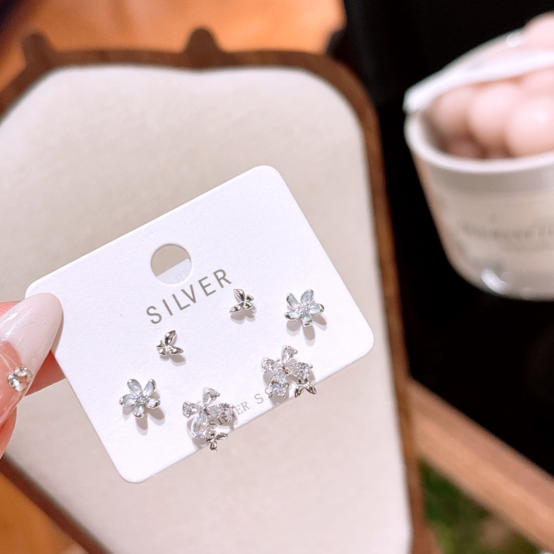 Nickel Free Silver Earrings Lively Wedding Silver