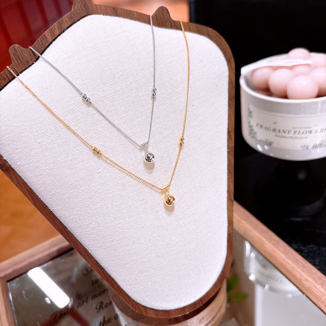 甘い低アレルギー銀ネックレスシルバー 父の日