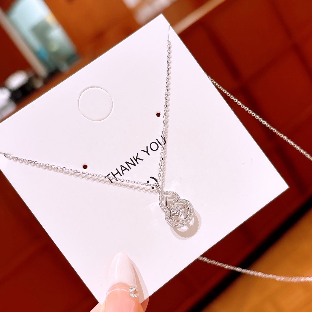 S925 Sterlingsilber Kette Süß & cool Für mich selbst Silber