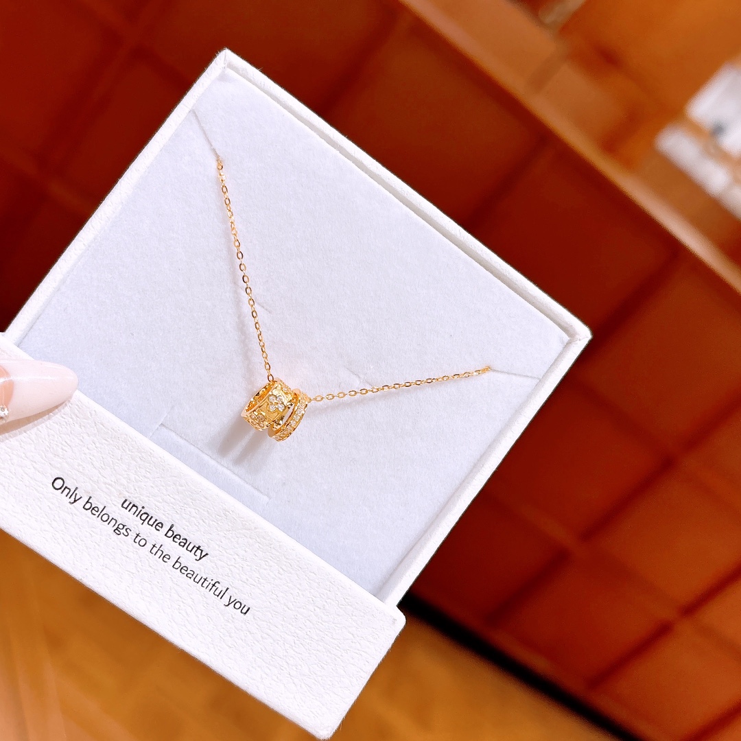 Hypoallergenes Silber Kette Intellektuell Neujahr Gold