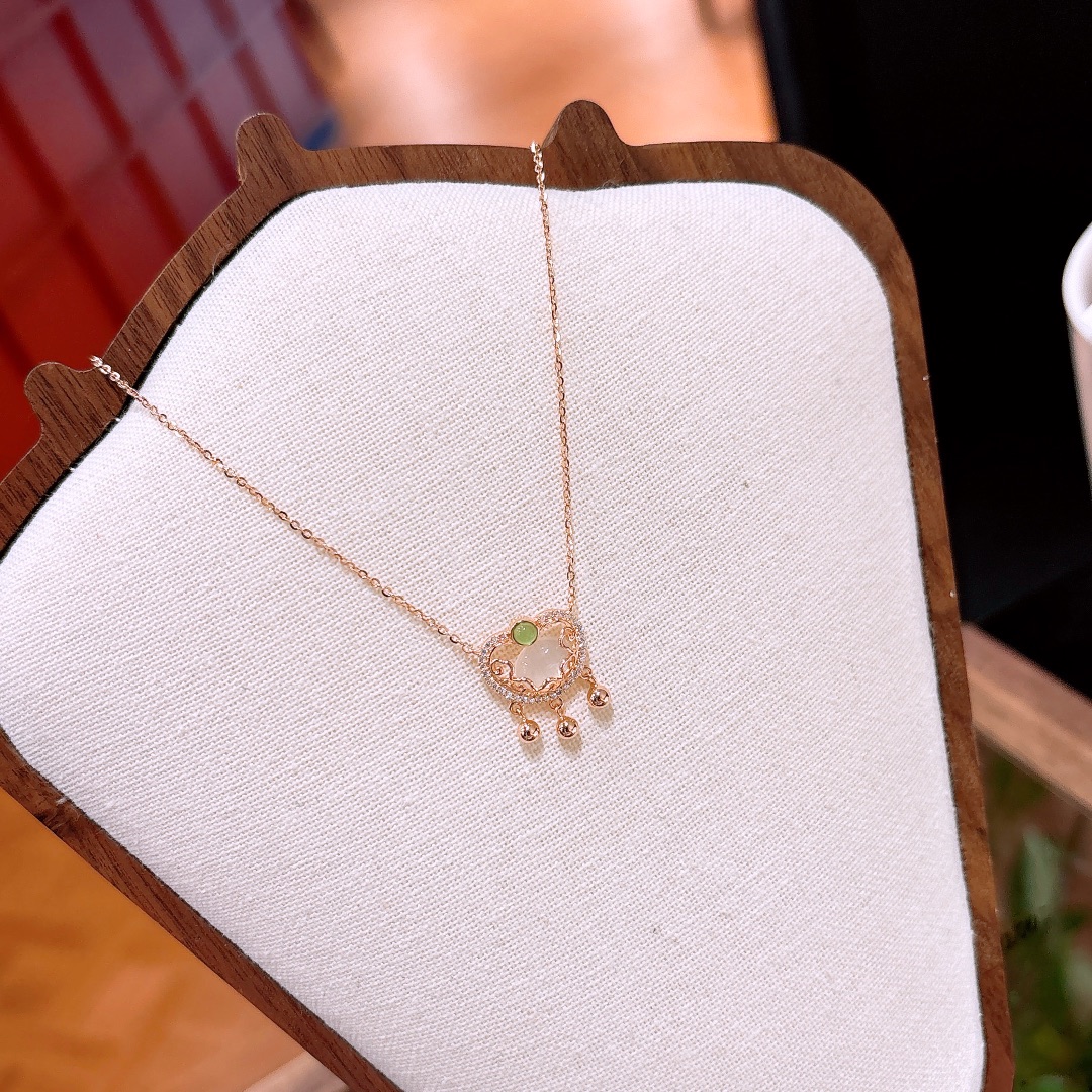 Fine Silver Necklace Chic Proposal Gold