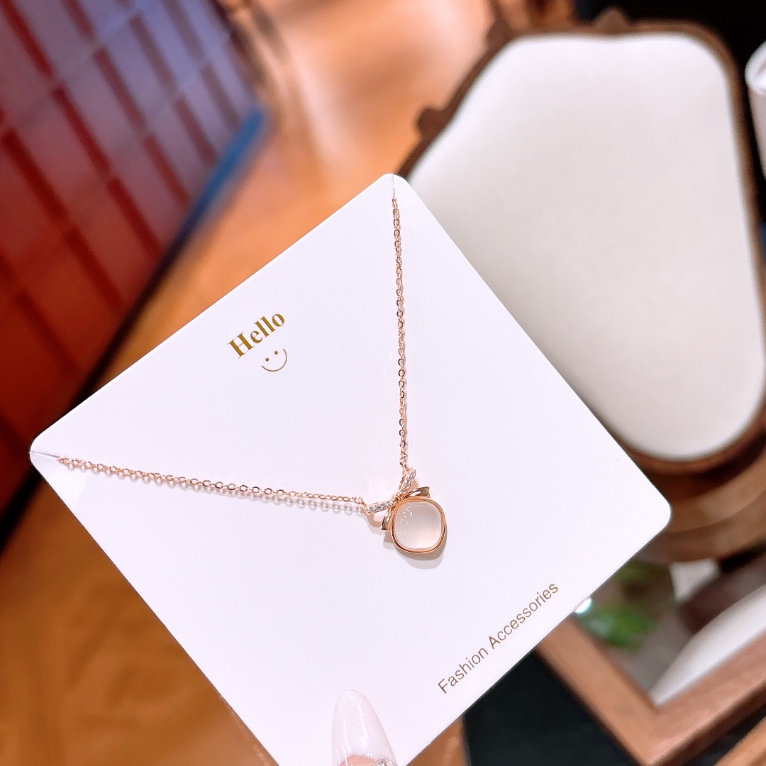 Low Allergy Silver Necklace Forest Bestie Gift Silver