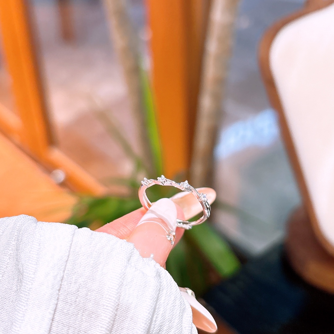 Nickel Free Silver Ring Soft Engagement Silver