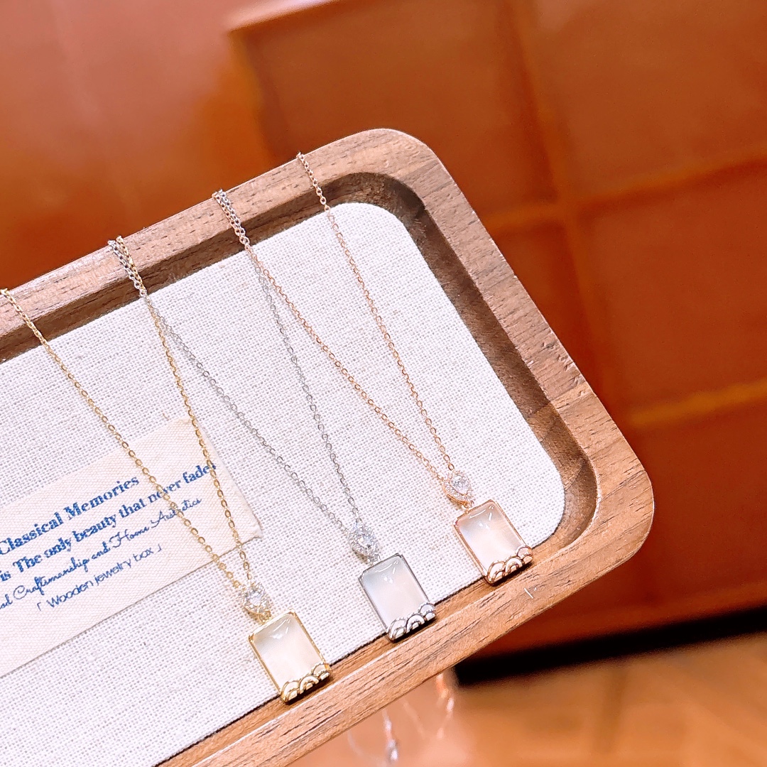 Low Allergy Silver Necklace Pure Self-love Gold