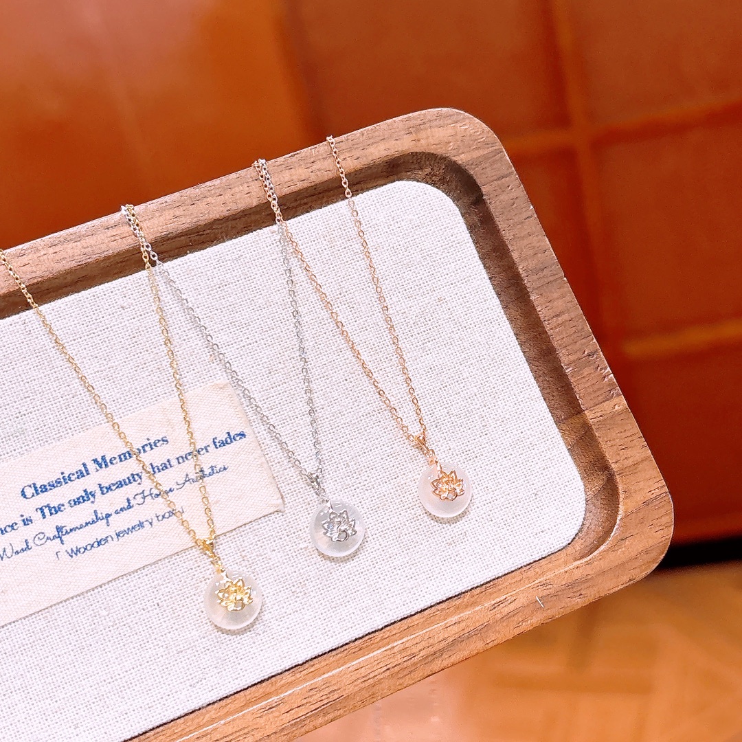 925 Silver Necklace Precision Teacher's Day Gold