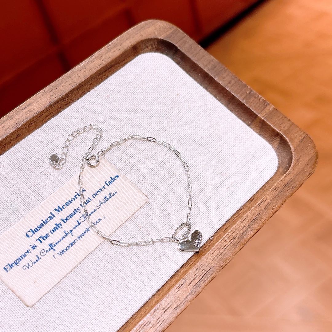 Low Allergy Silver Bracelet Sweet Housewarming Silver