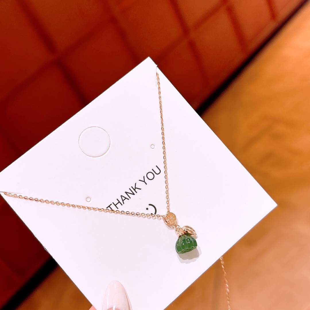 High Polish Silver Jasper Necklace French Anniversary Gold