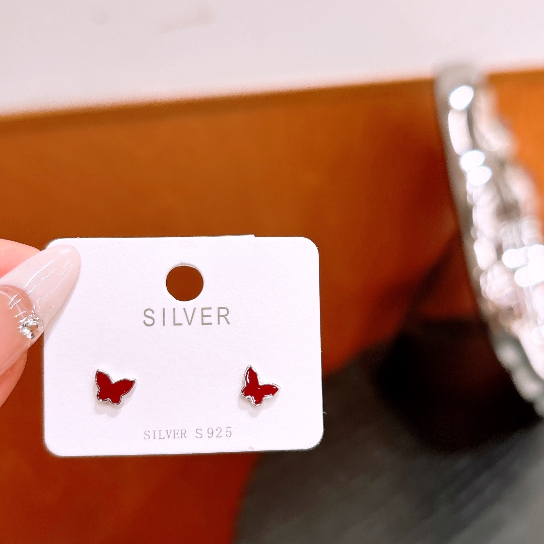 柔らか低アレルギー銀イヤリングゴールド 日常使い